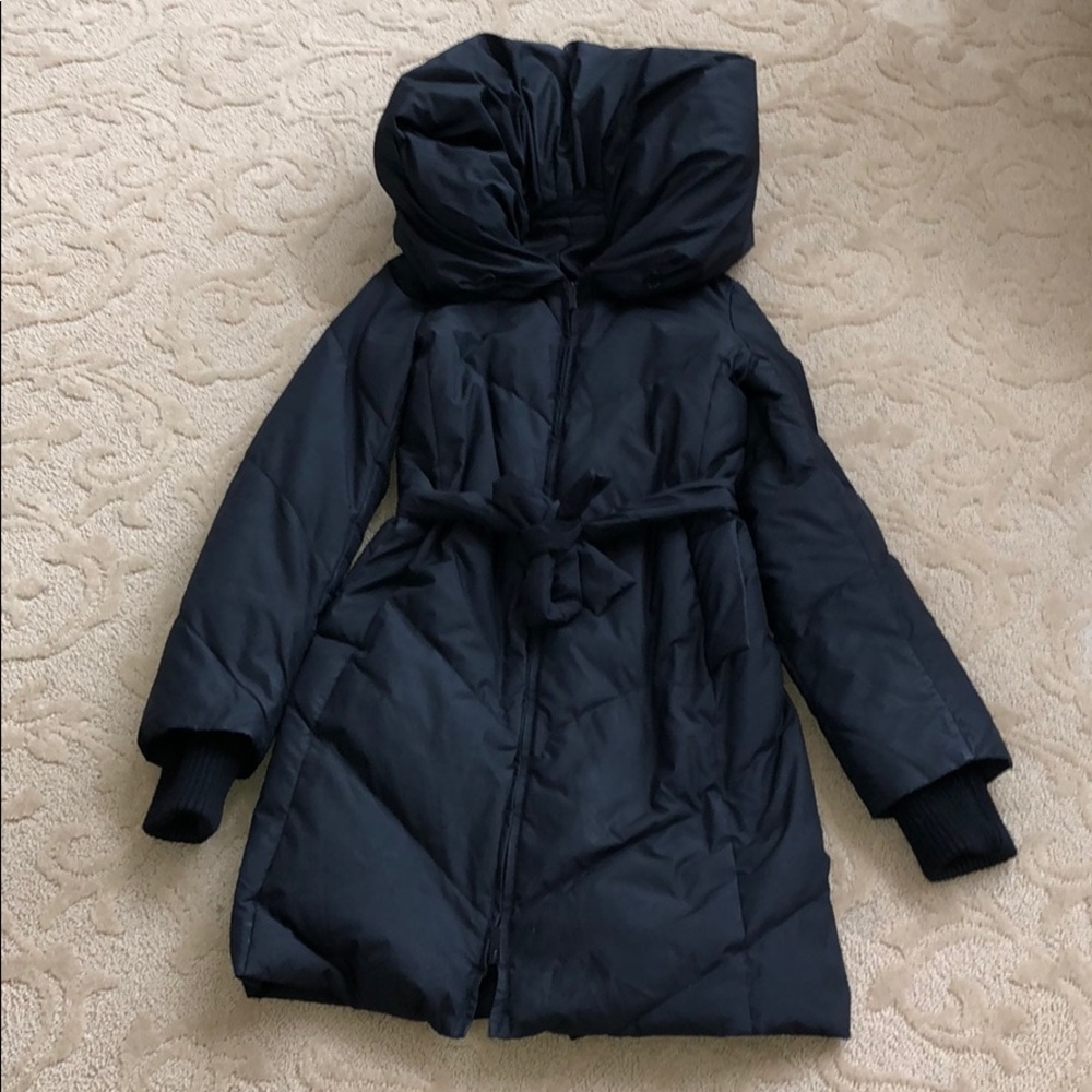 BCBG MaxAzria black women coat